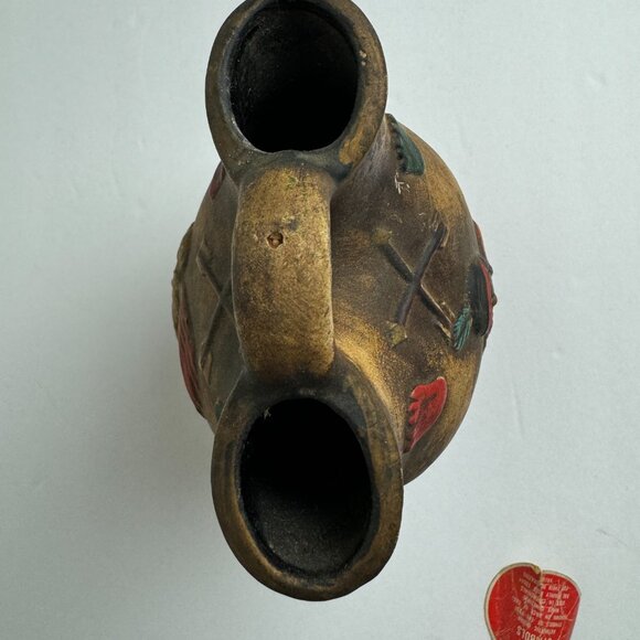 Vintage Native American Indian Pottery Vase Authentic Indian SYMBOLS - Picture 10 of 14